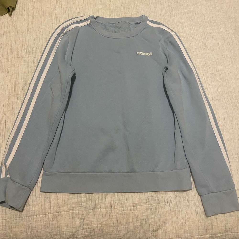 Blue hoodie